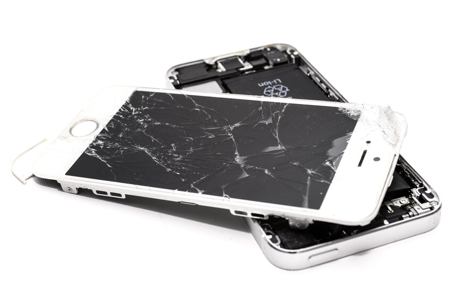 Shattered iphone